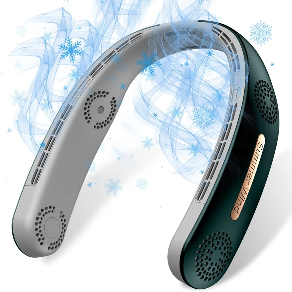 Portable Bladeless 360° Cooling Neck Fan